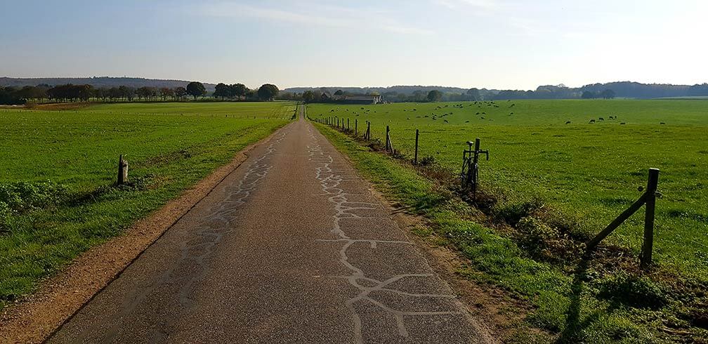 Het uitzicht bovenaan Klein Amerika is fenomenaal