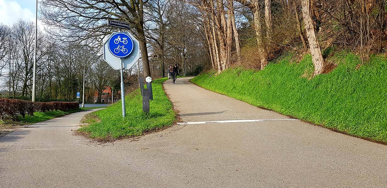 De Zevendalseweg bij Plasmolen